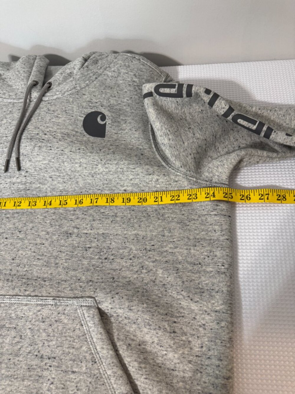 CARHARTT Women's Relaxed Fit Midweight Logo Sleeve Graphic Hoodie Sweatshirt NWT - Picture 8 of 9